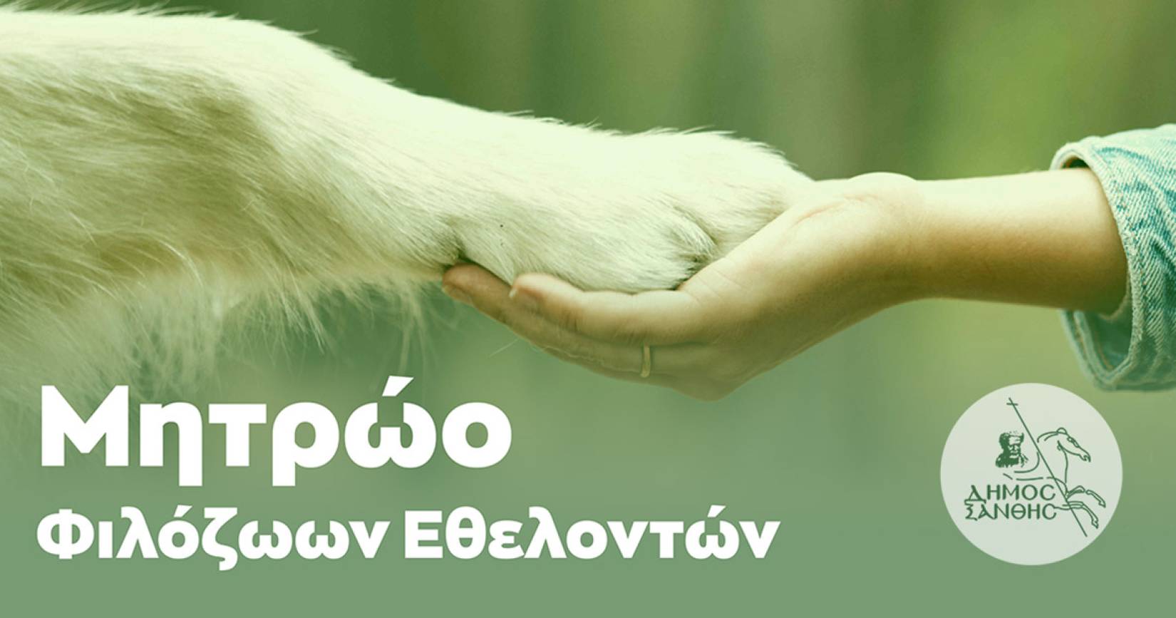 Δημιουργία Μητρώου Φιλόζωων Εθελοντών από τον Δήμο Ξάνθης