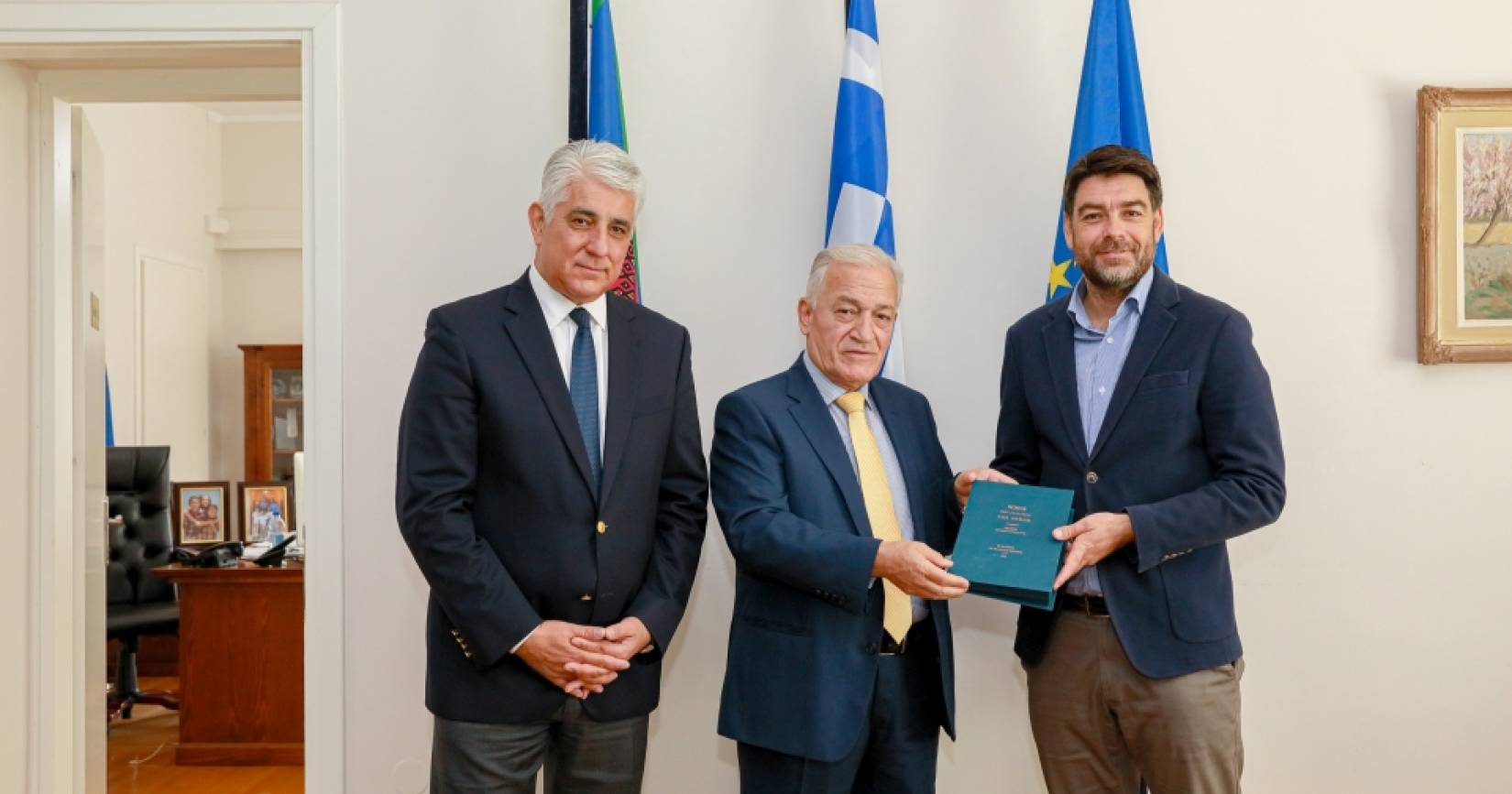 Επίσκεψη στελεχών της ΚΕΔΕ στον Δήμαρχο Ξάνθης